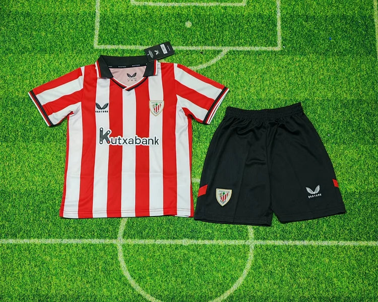 2025/2026 Athletic Bilbao Home Jersey For Kids