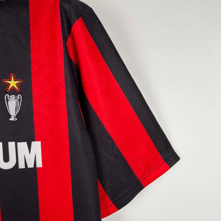 1989/90 AC Milan Home Retro Jersey