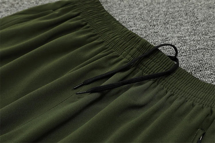 2024/25 Manchester City military green long sleeve training kit.
