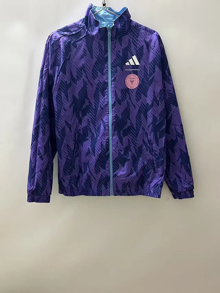 Miami Blue Double-Sided Silicone Windbreaker