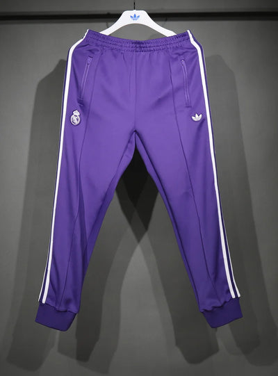 Real Madrid classic retro four seasons health and leisure sports suit