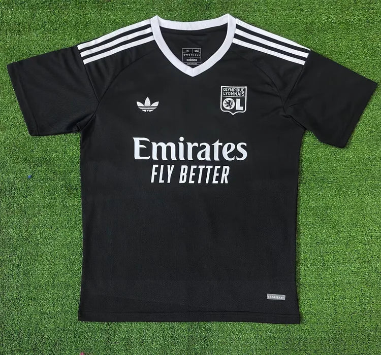 2024/25 Lyon Black Training Shirt