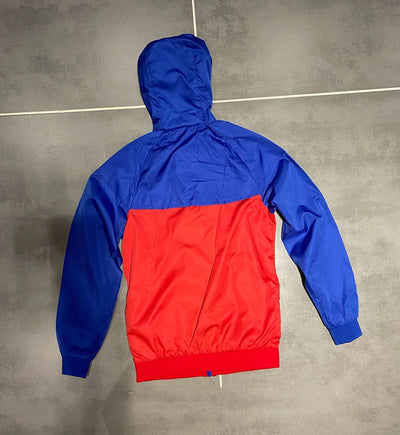 2024/25 Barcelona red and blue windbreaker.