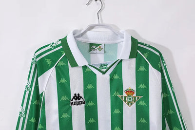 1995/97 Real Betis Home Retro Long Sleeve Shirt