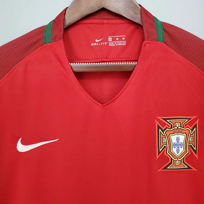 2016 Portugal Home Retro Jersey