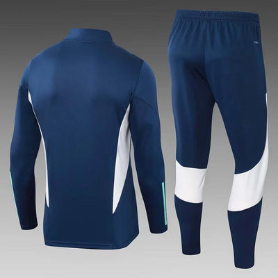 2023/2024 Ajax Half-Pull Training Suit Royal blue Football Shirt