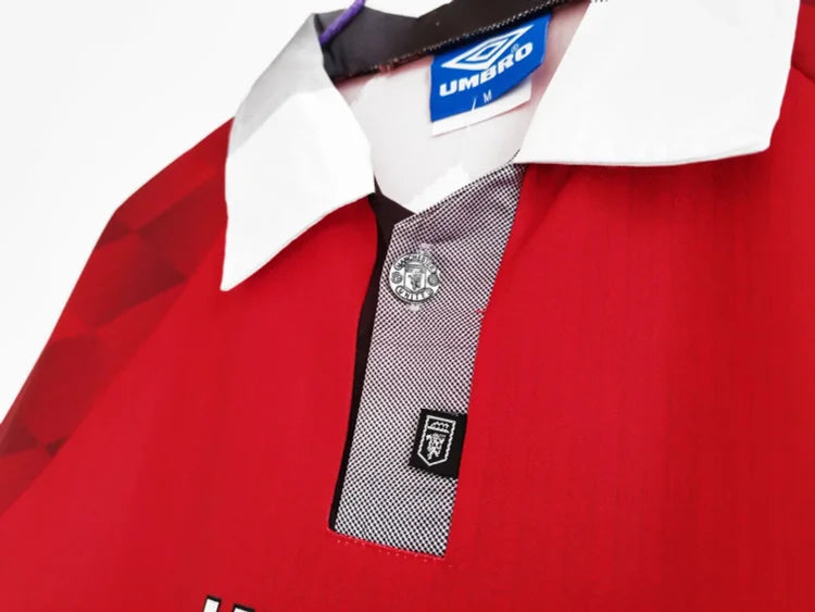 1996/97 Manchester United Home Long Sleeve Retro Shirt