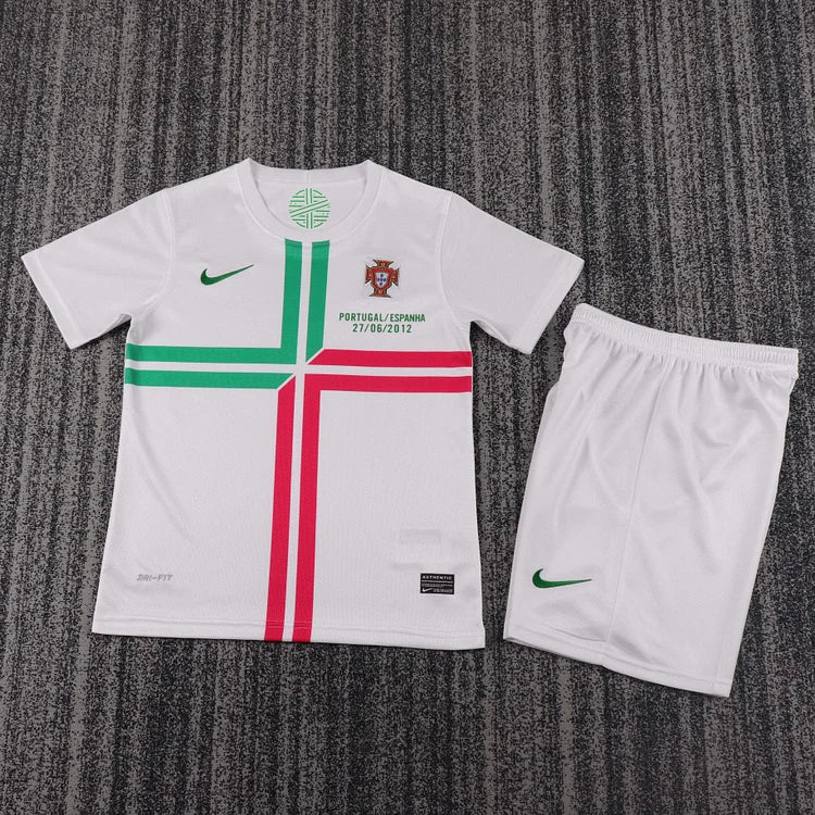 2012 Portugal Home Retro - Kids Jersey