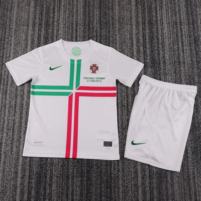 2012 Portugal Home Retro - Kids Jersey