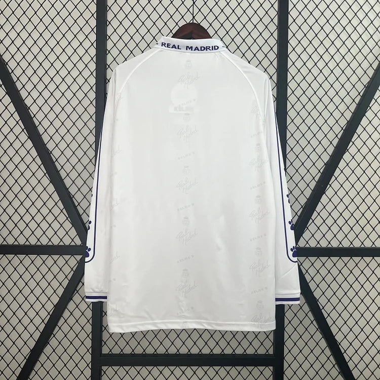 1994/95 Real Madrid Home Retro Long Sleeve Shirt