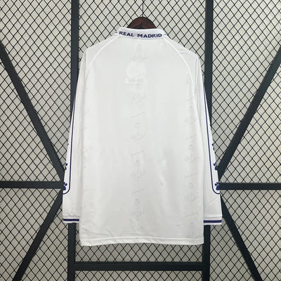 1994/95 Real Madrid Home Retro Long Sleeve Shirt