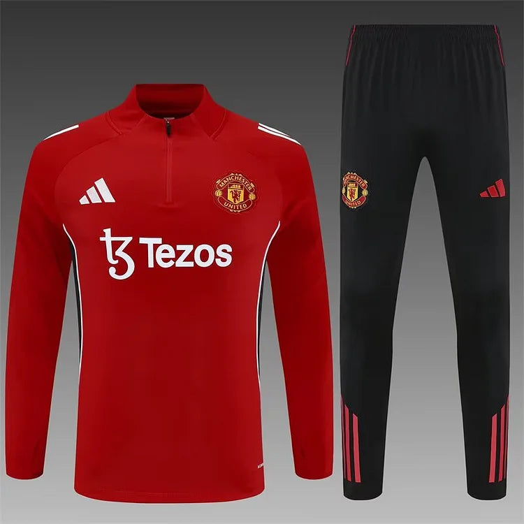 2025/2026 Manchester United Long-Sleeved Training Suit