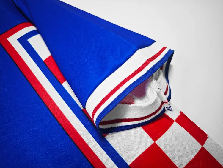 1998 Croatia away retro jersey