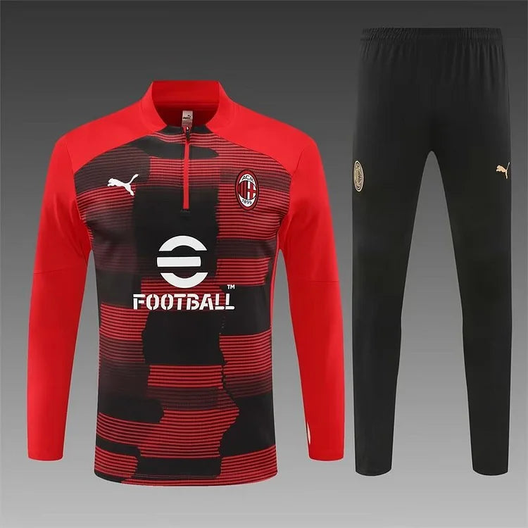 2024/25 AC Milan Red Long Sleeve Training Kit