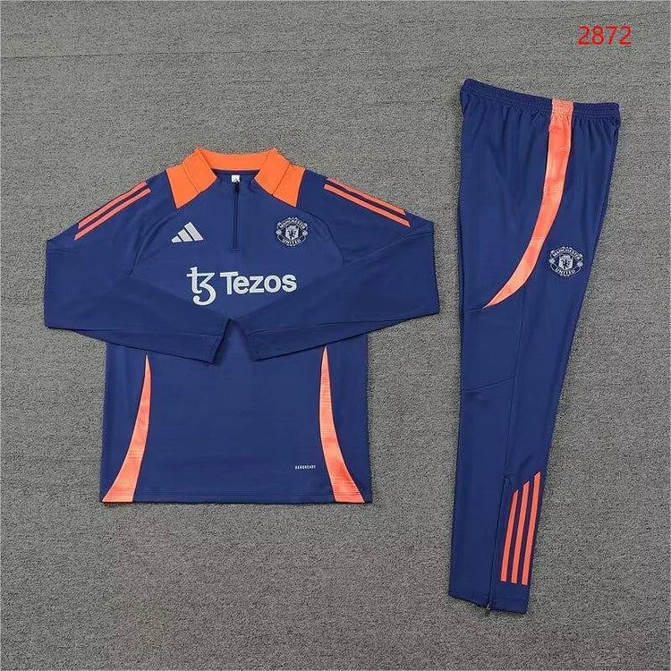 2024/25 Manchester United Half Zip Training Kit..