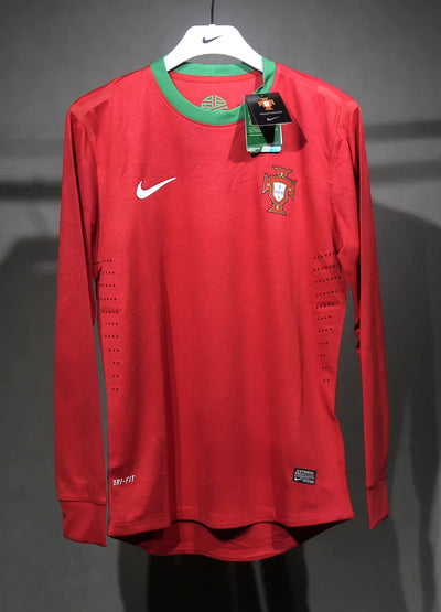 2012 Portugal European Championship Home Long Sleeve - Player Edition