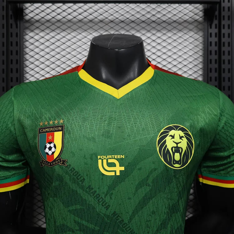 2025 Cameroon Home Jersey - Player Edition