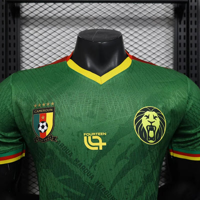 2025 Cameroon Home Jersey - Player Edition