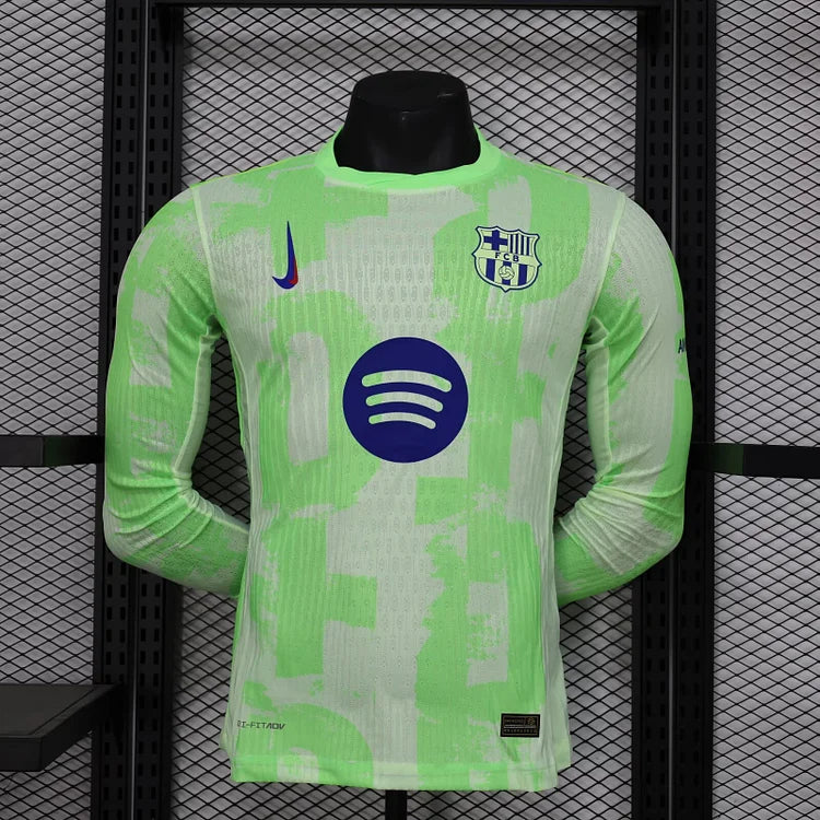 24/25 Barcelona second away long sleeve player version
