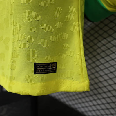 2023/24 Brazil Home Long Sleeve Players Edition
