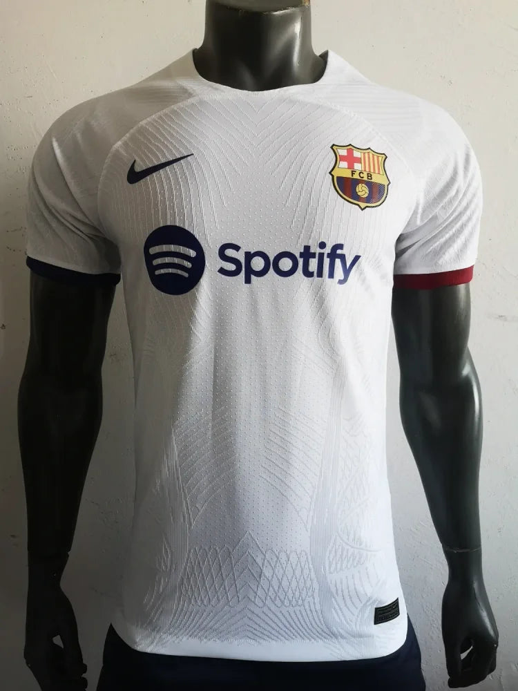 2023/24 Barcelona training white player jersey