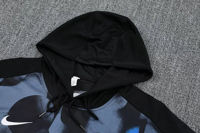 2024/25 Inter Milan Hooded Training Kit.