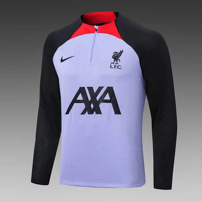 2022/23 Liverpool Half-zip training suit purple