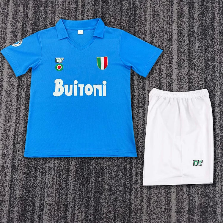 1987/88 Napoli Home Shirt - Kids' Kit