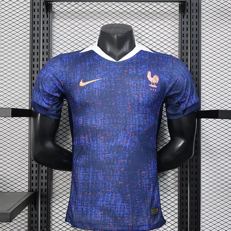 2025 France Home Shirt - Player Edition