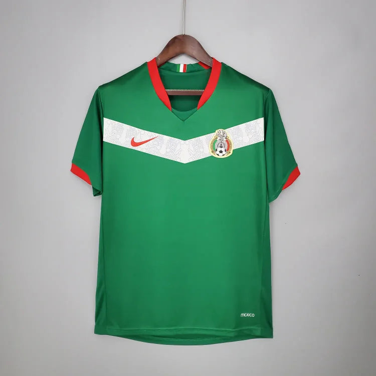 2006 Mexico home green retro jersey