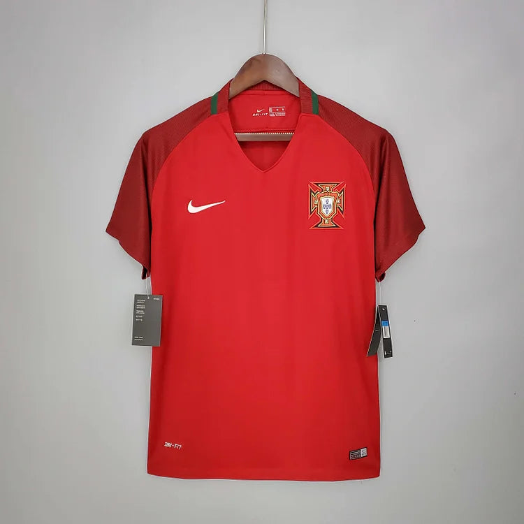 2016 Portugal Home Retro Jersey