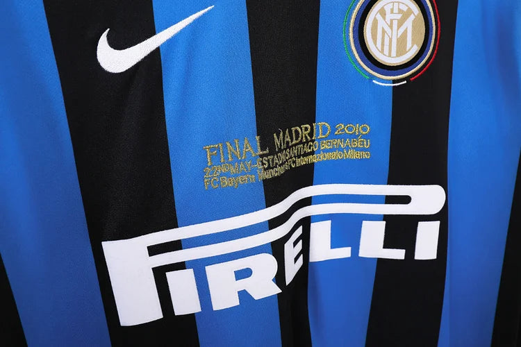 2009/10 Inter Milan Home Retro Long Sleeve Jersey