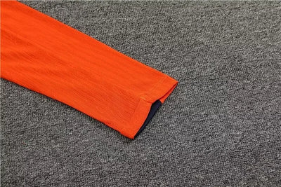 2024/25 Dutch half-pull training uniform orange 1:1 Thai quality suit