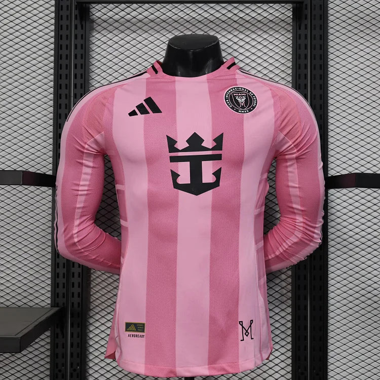 2025/26 Miami Home Long Sleeve Jersey - Players