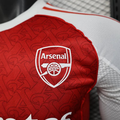 2025/2026 Arsenal Home Long Sleeve Player Edition