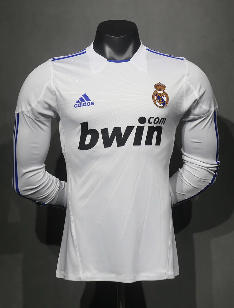 2010/11 Real Madrid Home Shirt Long Sleeve - Player Edition