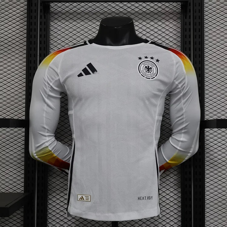 2024/25 Germany home player version long-sleeved jersey
