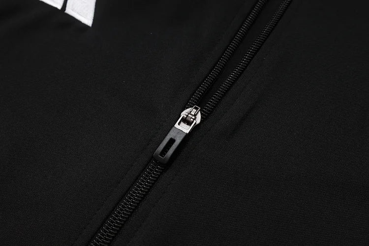 2025/26 Miami Black Long Zip Long Sleeve Tracksuit