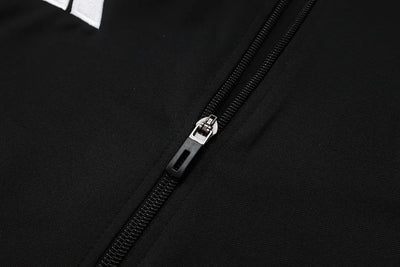 2025/26 Miami Black Long Zip Long Sleeve Tracksuit