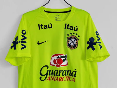 2020 Brazil fluorescent green training uniform
