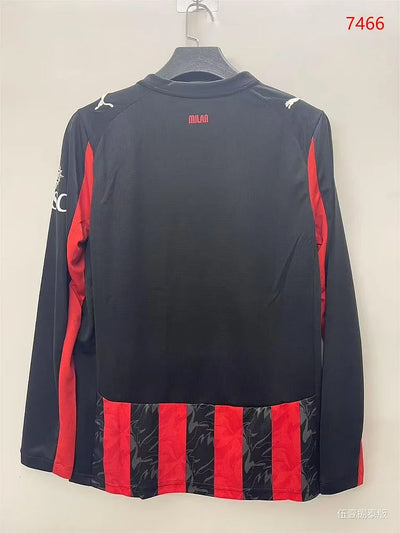 2025/2026 Ac Milan Home Long Sleeve Fan Edition