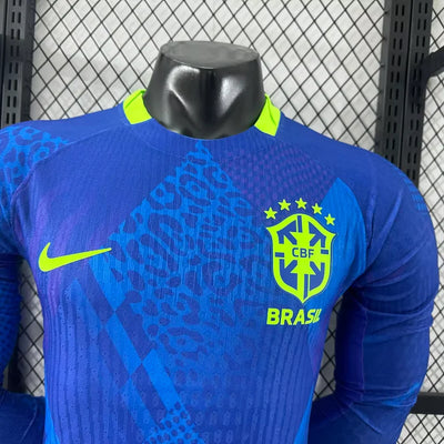 2025 Brazil Away Long Sleeve - Player Edition
