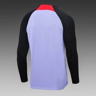 2022/23 Liverpool Half-zip training suit purple