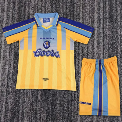 1995/97 Chelsea Away Retro - Kids Kit