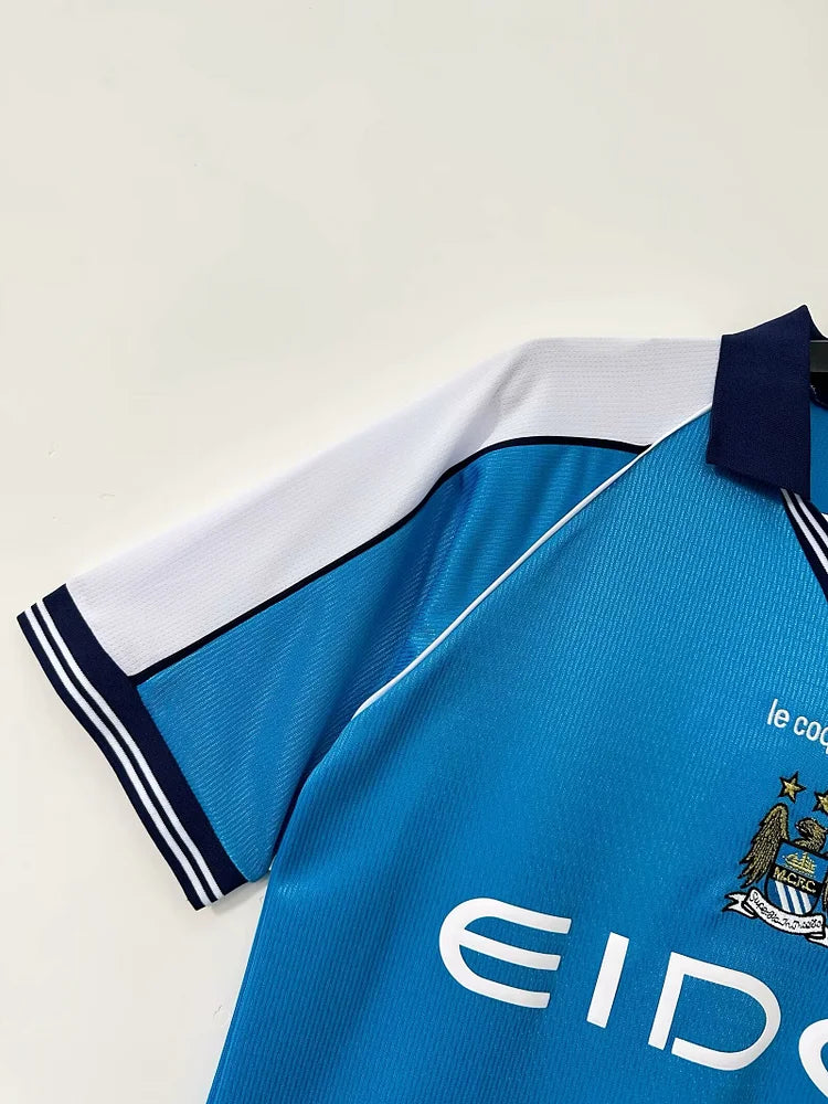 1999/01 Manchester City Home Retro Shirt