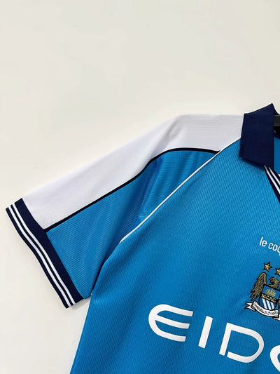 1999/01 Manchester City Home Retro Shirt