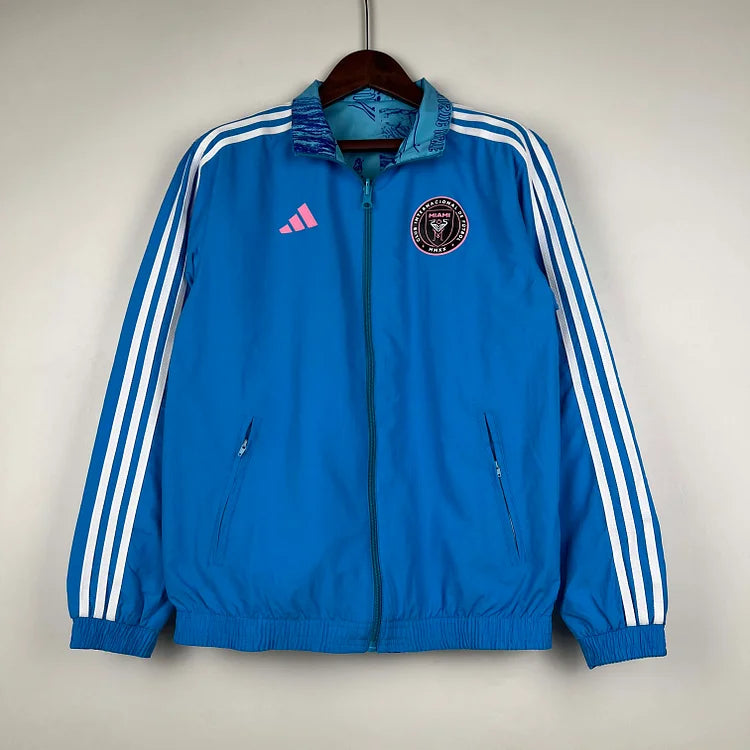 2023/2024 Inter Miami Reversible Windbreaker Blue Soccer Jersey