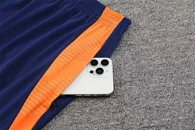 2024/25 Juventus Half Zip Training Orange Tracksuit