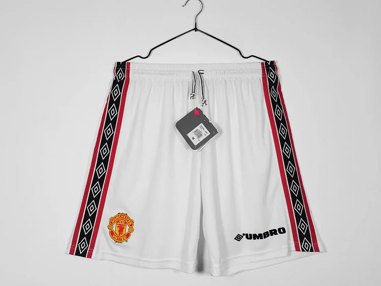 1998/99 Manchester United Retro Home Shorts