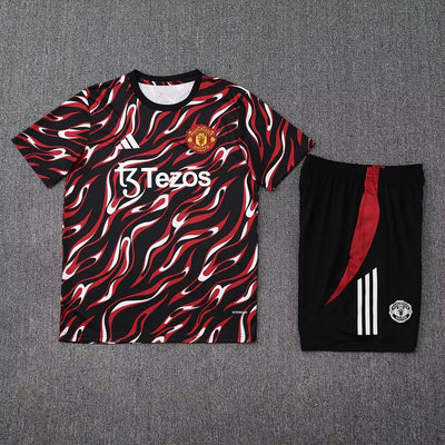 2025/2026 Manchester United Short-Sleeved Training Suit -